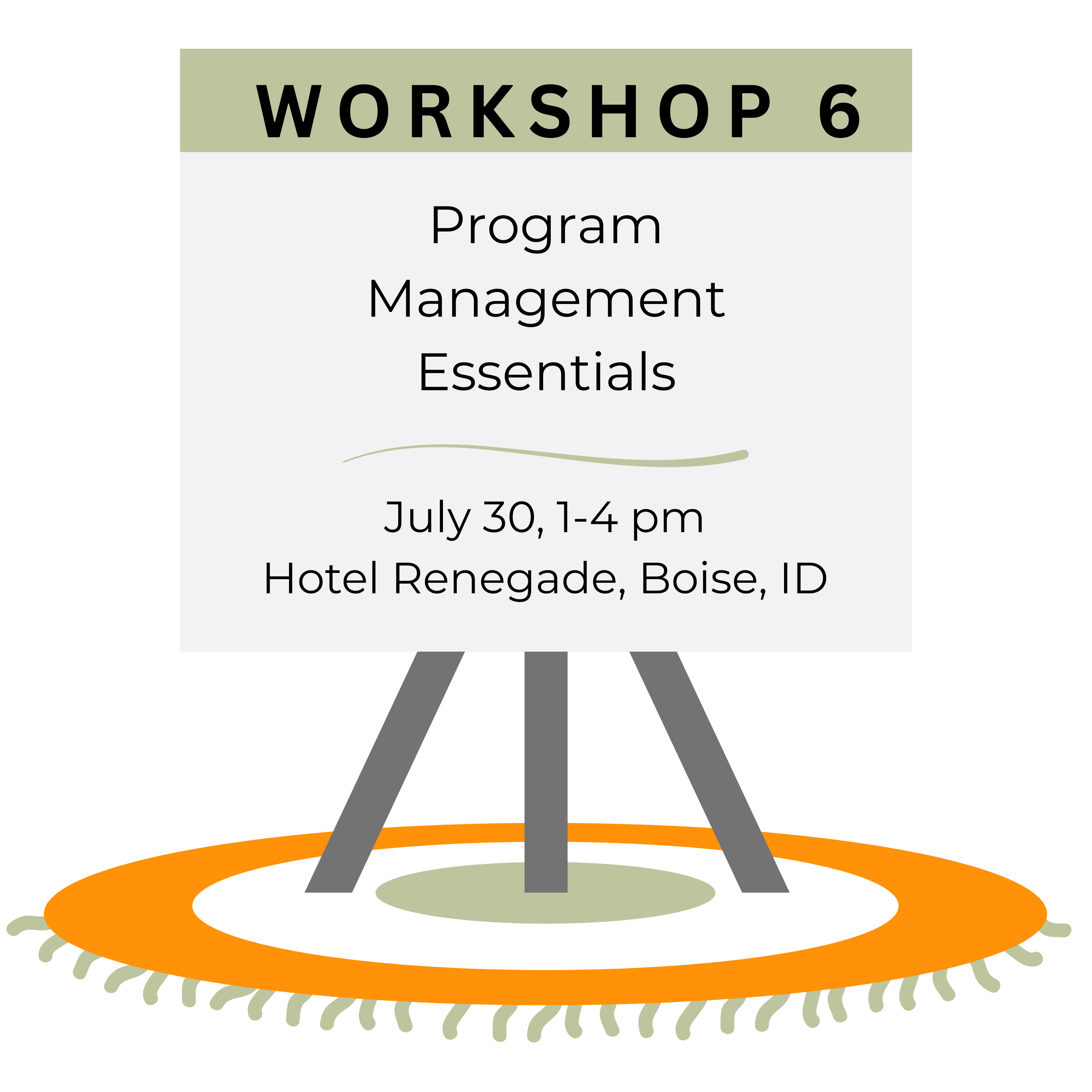 Workshop 6 Program Management Essentials | Heather J Smith