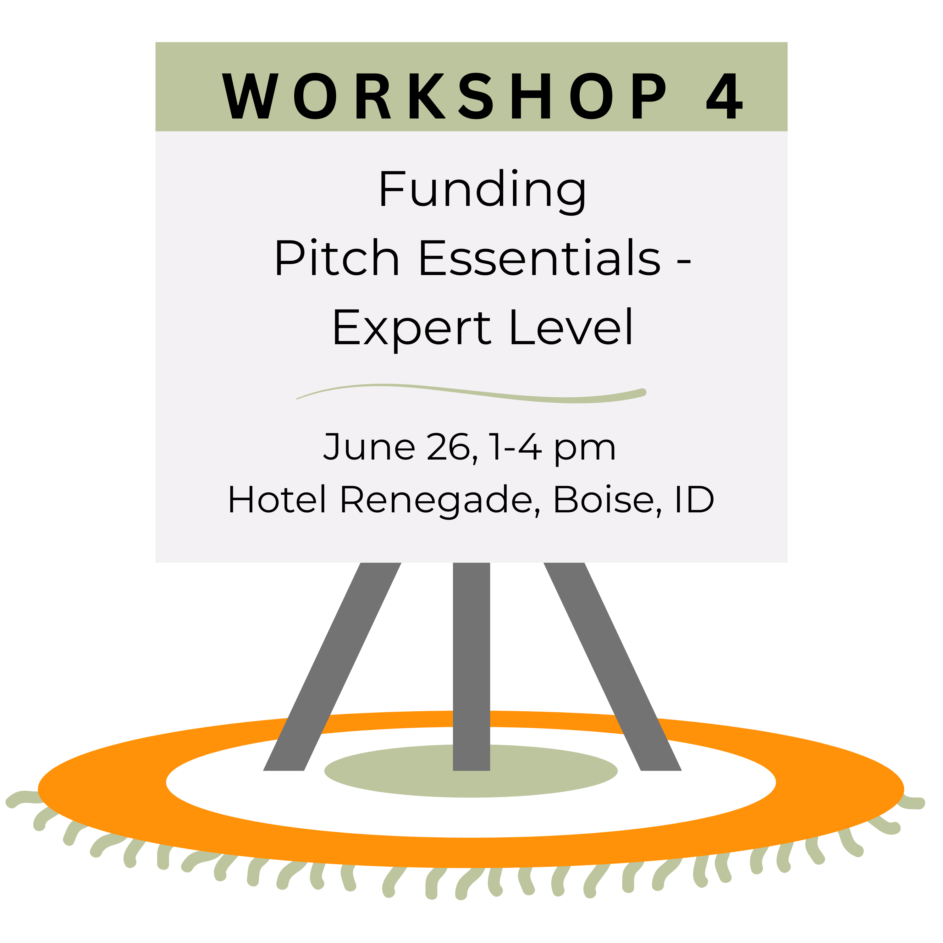 Workshop 4 Funding Pitch Essentials | Heather J Smith