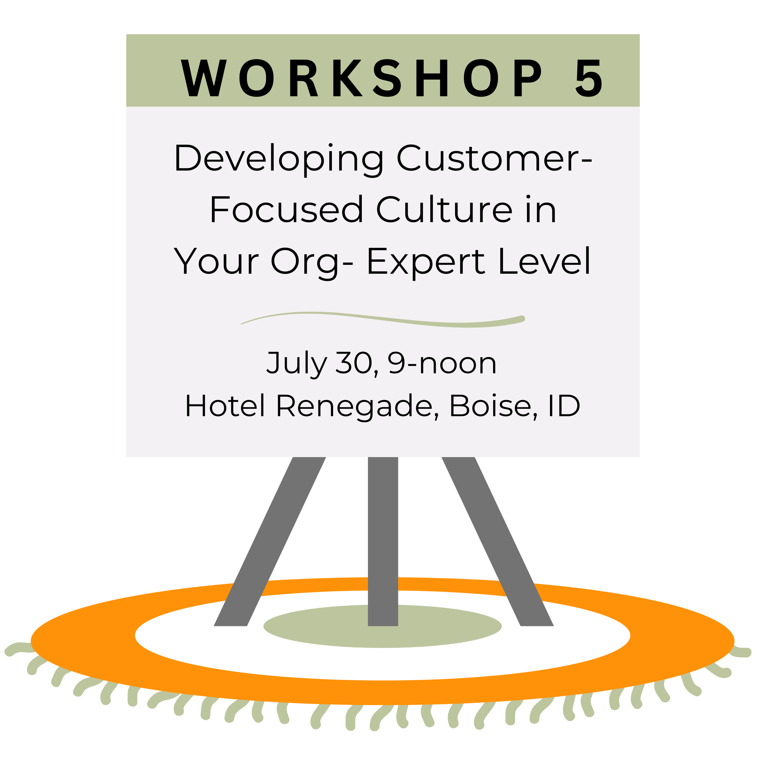 Workshop 5 Developing Customer Focused Culture in Your Org - Expert Level | Heather J. Smith